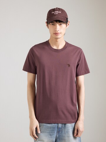 Abercrombie & Fitch - Camiseta en marrón: frente
