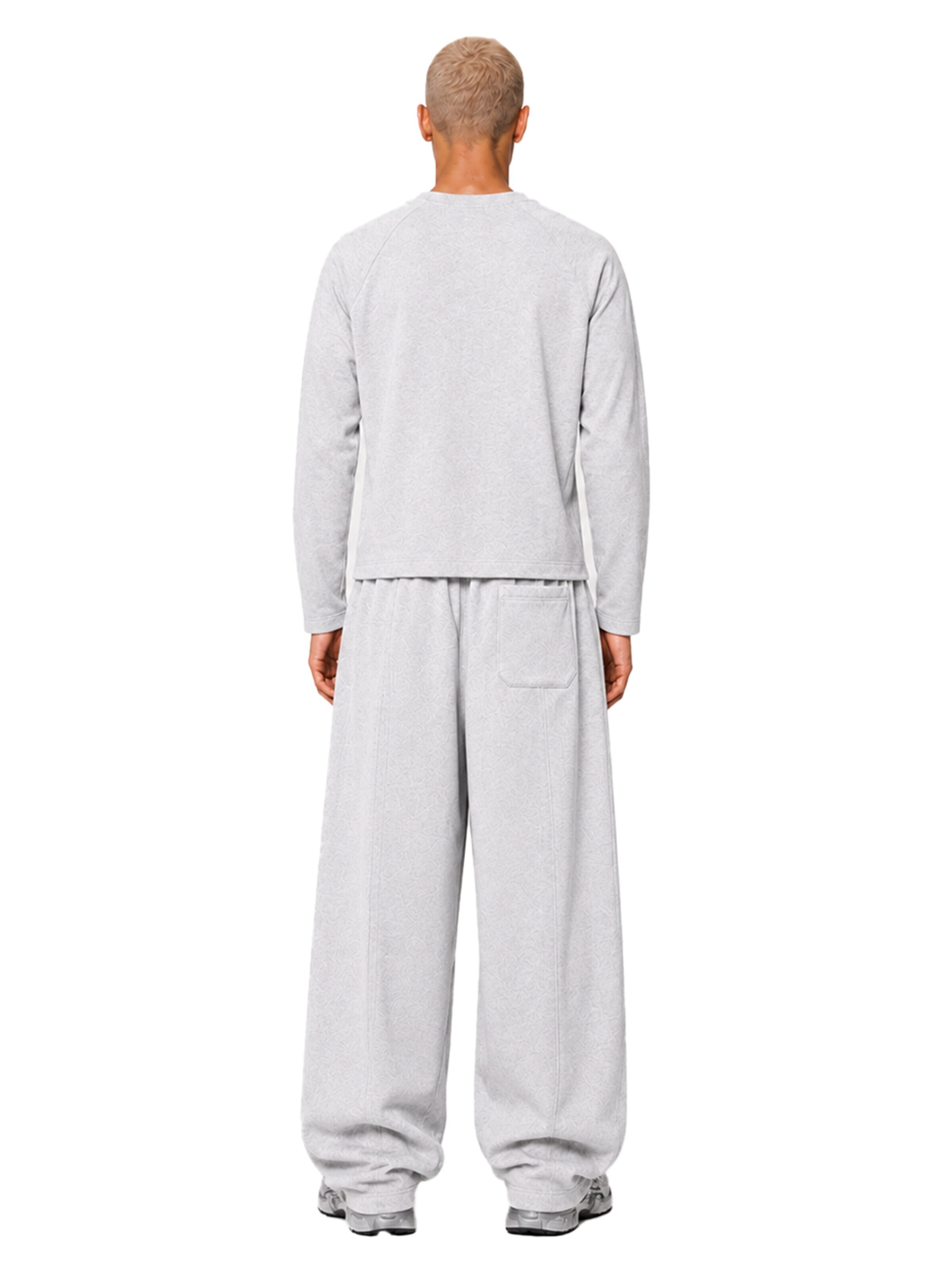 4thD Loosefit Urheiluhousut värissä harmaa