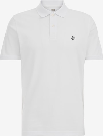 T-Shirt WE Fashion en blanc : devant