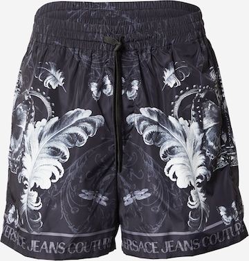 juoda Versace Jeans Couture Standartinis Kelnės: priekis