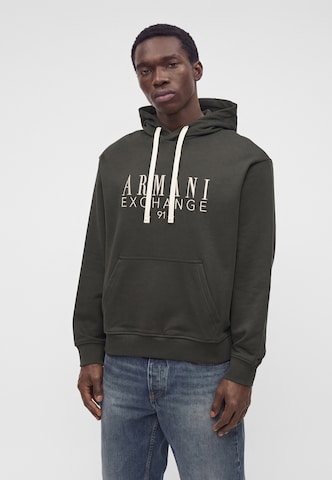 ARMANI EXCHANGE Sweatshirt in Green