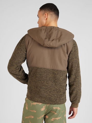 Hurley Funktionele fleece-jas 'HURON BURRITO' in Groen