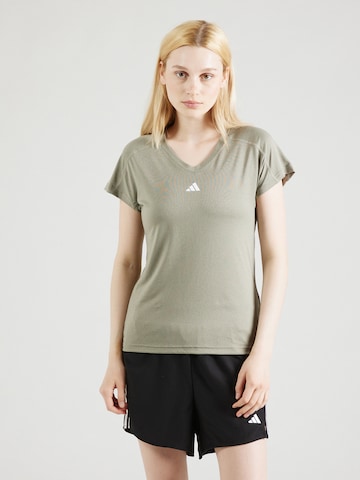 ADIDAS PERFORMANCETehnička sportska majica 'Train Essentials' - zelena boja: prednji dio