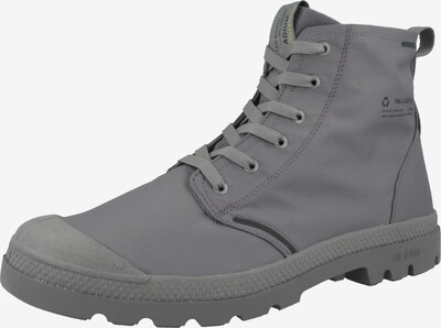 Palladium Bottines à lacets 'Pampa' en gris, Vue avec produit