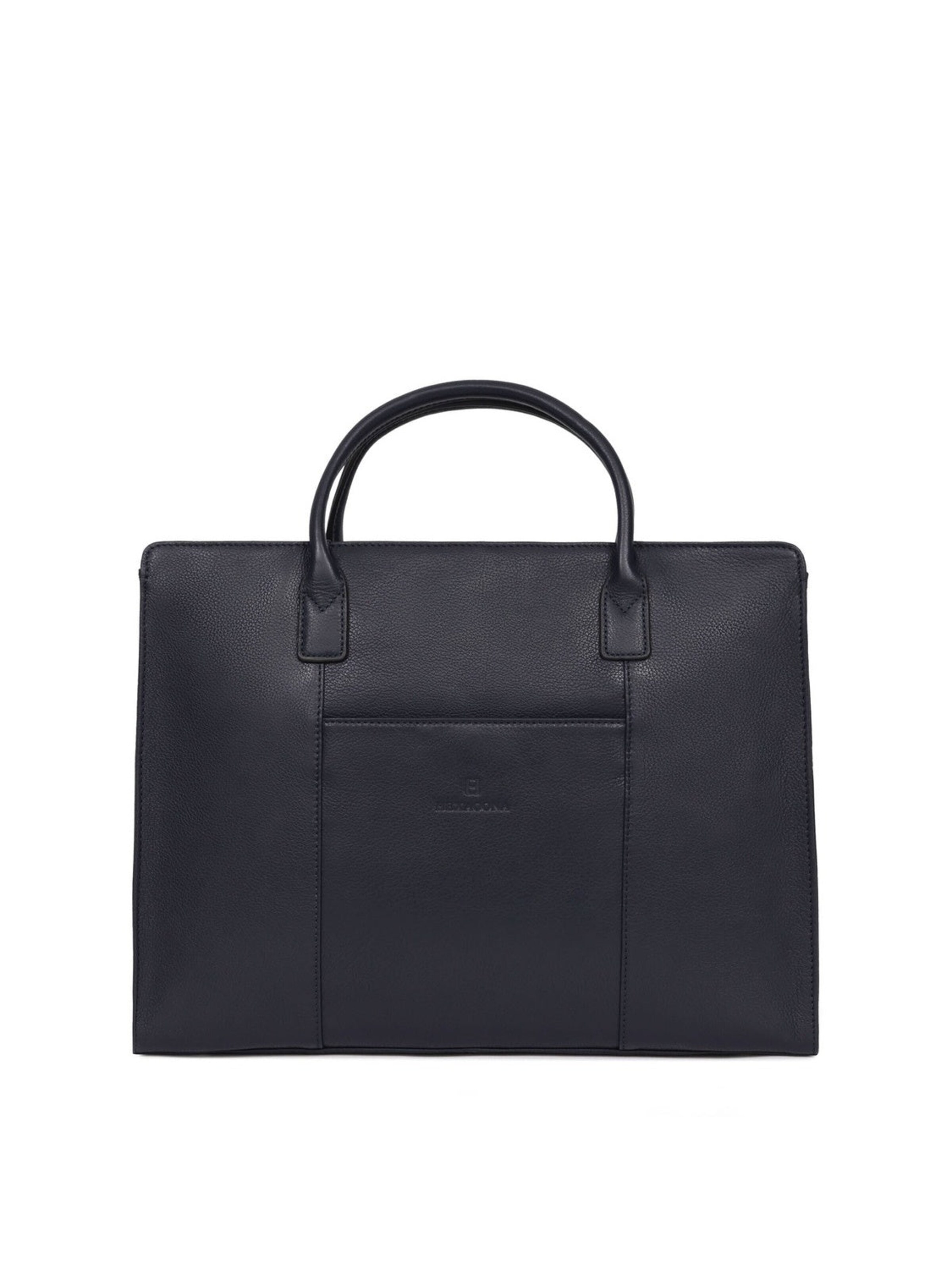 Borsa a mano 'Confort Business' di Hexagona in blu: frontale