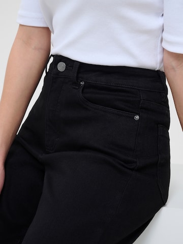 Wide leg Jeans 'KAmeadow' di Kaffe in nero