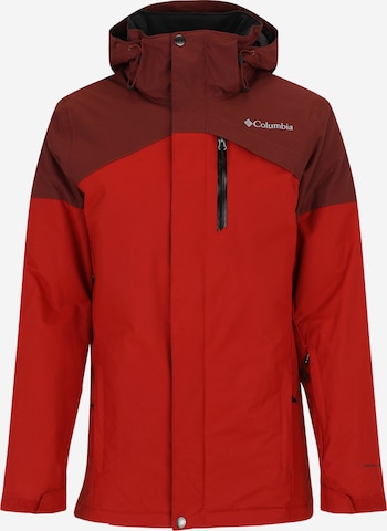 raudona COLUMBIA Sportinė striukė 'Last Tracks II': priekis