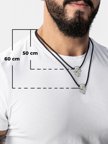 Chaîne 'Skull' SERASAR en argent