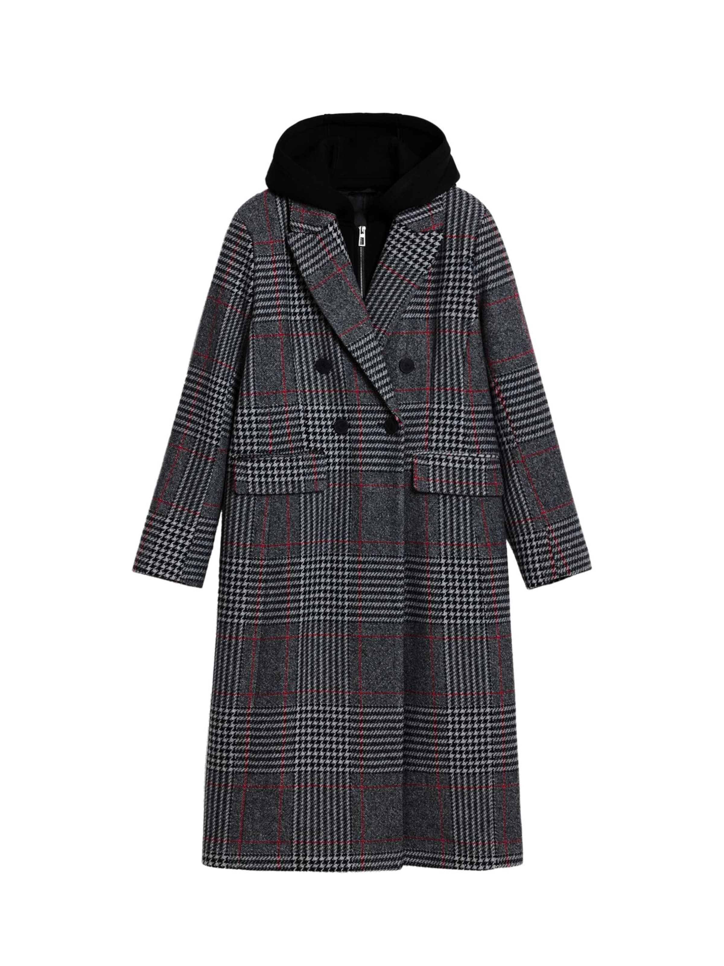 Cappotto invernale di Desigual in grigio: frontale