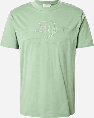 GANT T-Shirt in Grün: Vorderseite