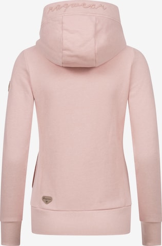 Ragwear Sweatjacke 'Emer' in Pink