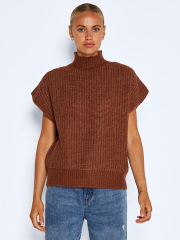 Pull-over 'Robina' Noisy may en marron