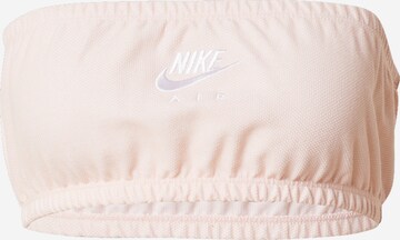 Top di Nike Sportswear in rosa: frontale