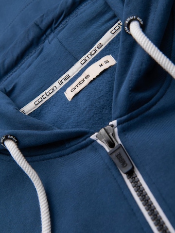 Sweat-shirt Ombre en bleu