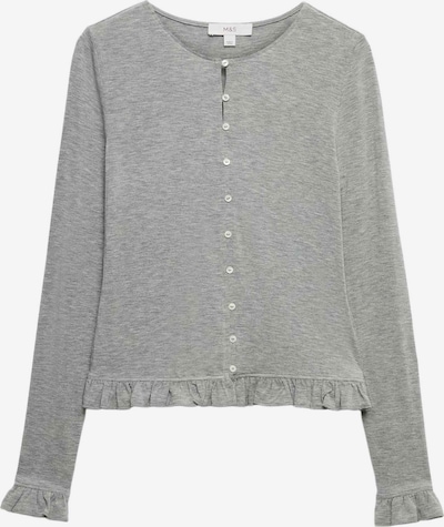 Marks & Spencer Strickjacke in XS in graumeliert, Produktansicht