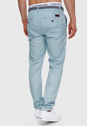 Regular Pantalon 'Haverfiel' INDICODE JEANS en bleu