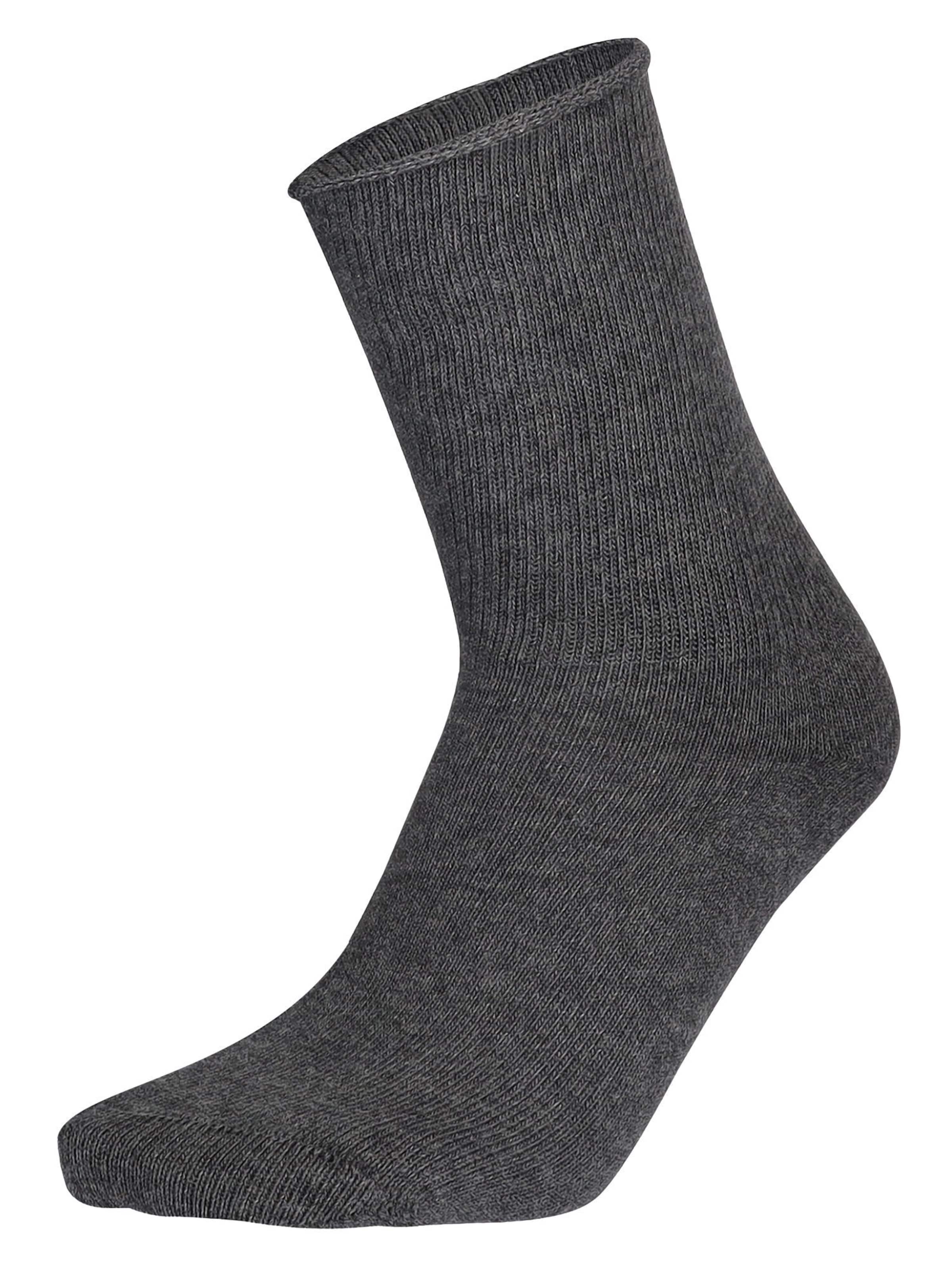 Chaussettes 'Relax Soft' Hudson en gris : devant