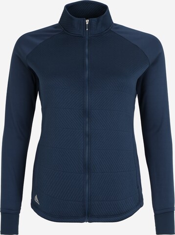 adidas Golf Training Jacket in Blue: front