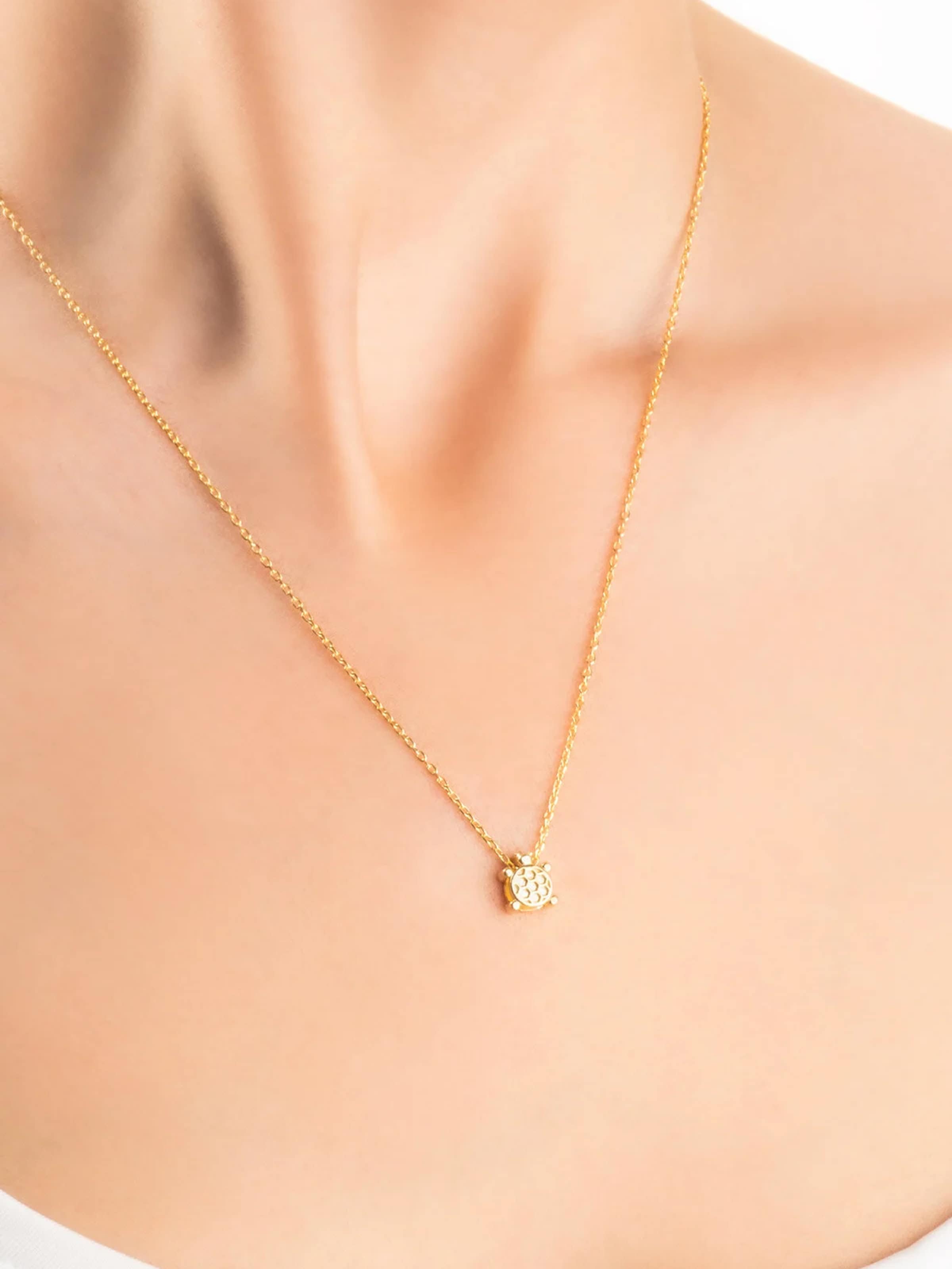 So Chic Ketting in Goud: voorkant