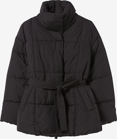 Bershka Winterjas in de kleur Zwart, Productweergave