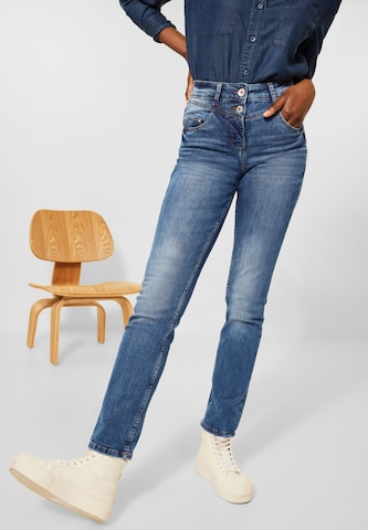 CECIL Slimfit Jeans in Blau