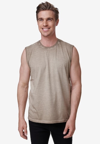 Rusty Neal Shirt in Beige: voorkant