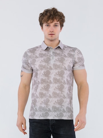 Felix Hardy Shirt 'Enzo' in Grijs: voorkant