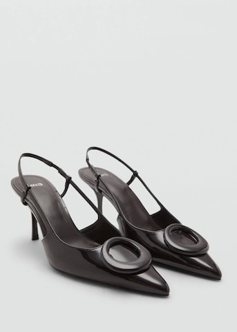 MANGO Slingpumps in Braun