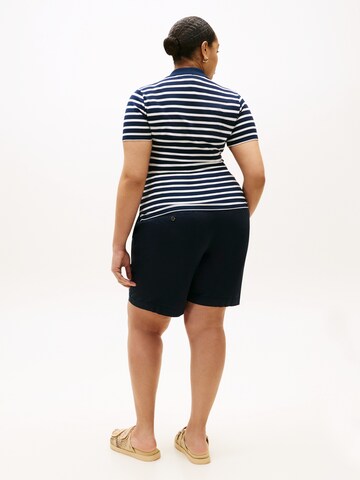 Tommy Hilfiger Curve Shirt '1985' in Blue