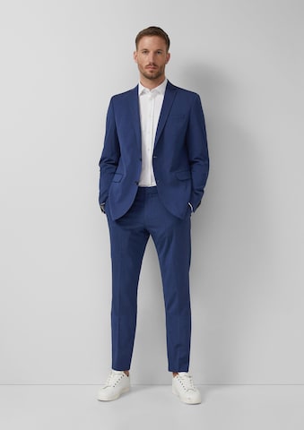 Slim fit Giacca da completo di s.Oliver in blu