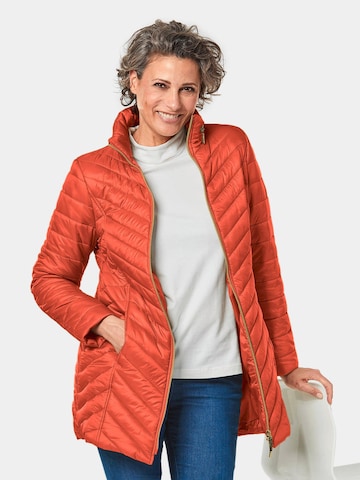 Goldner Übergangsjacke in Orange