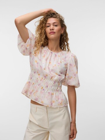 Camicia da donna 'VMTaliha' di VERO MODA in bianco: frontale