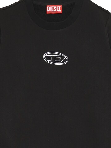 DIESEL Sweatshirt 'SVALSY' in Schwarz