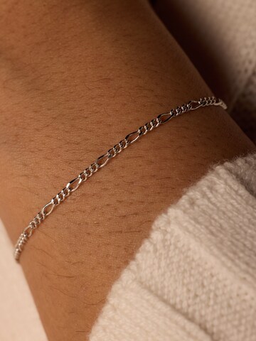 Lucardi Armband 'Basic' in Zilver
