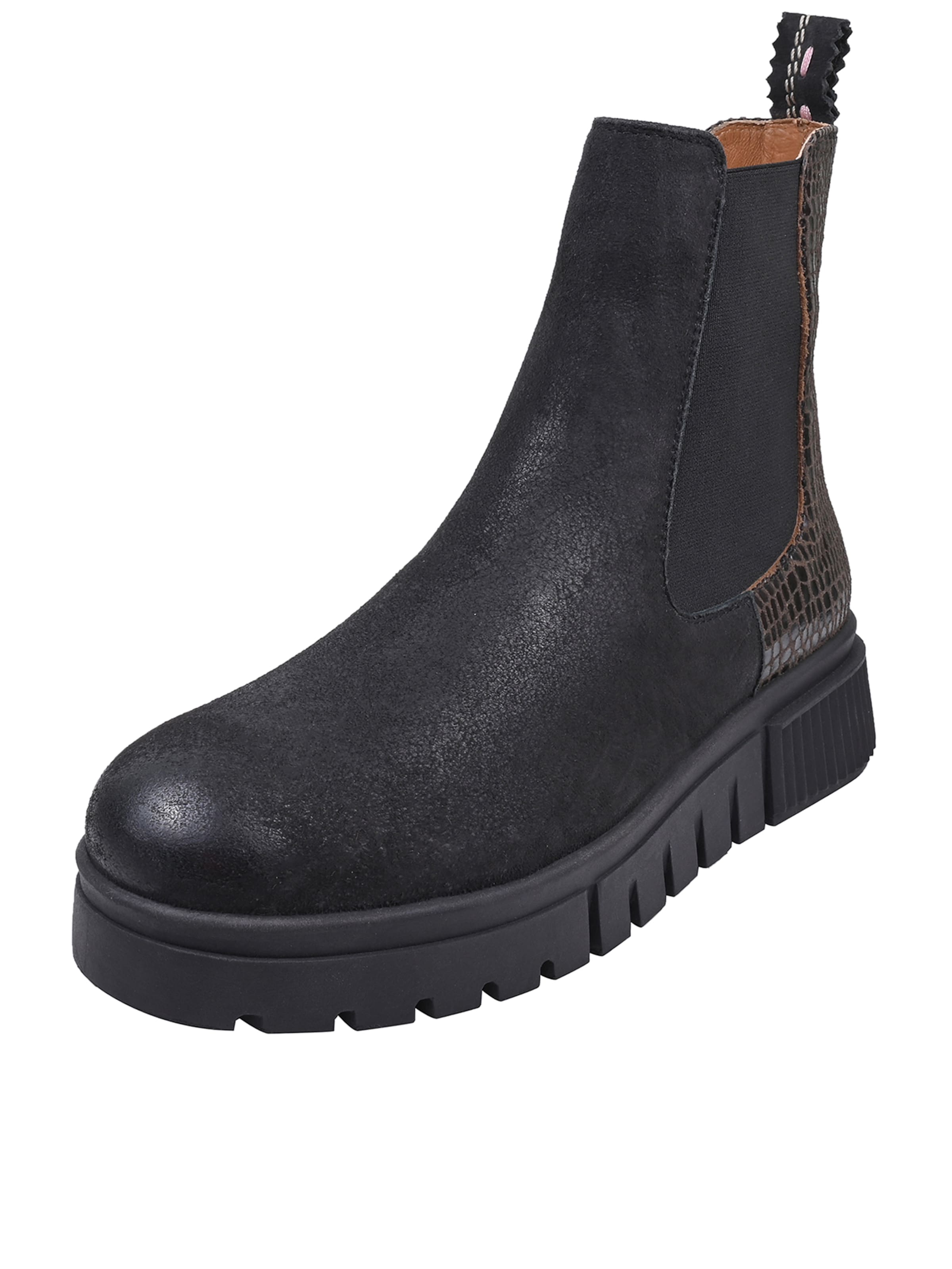 Crickit Chelsea Boot ' NAELLE ' in Braun: Vorderseite