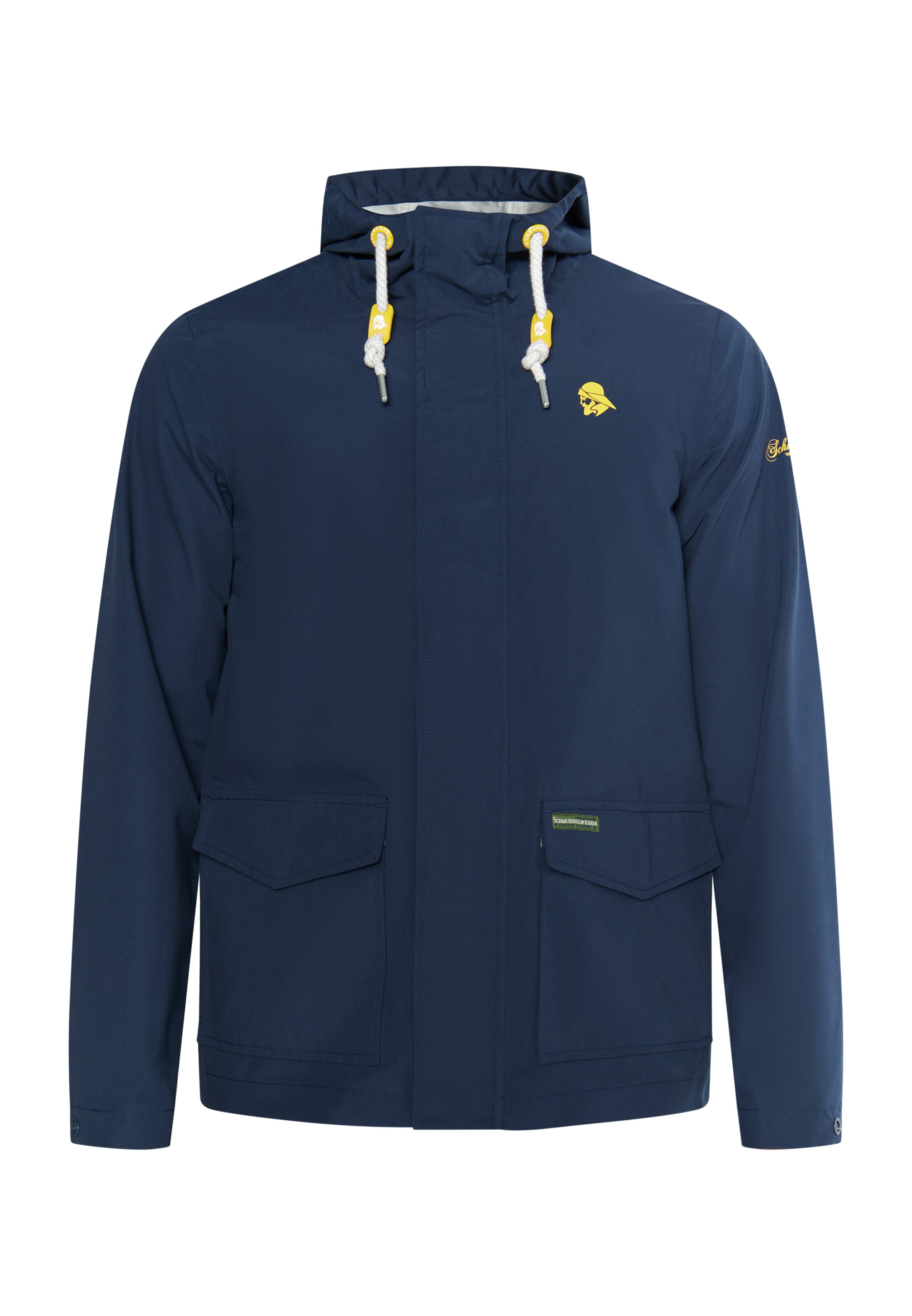 Schmuddelwedda Välikausitakki värissä sininen: etupuoli