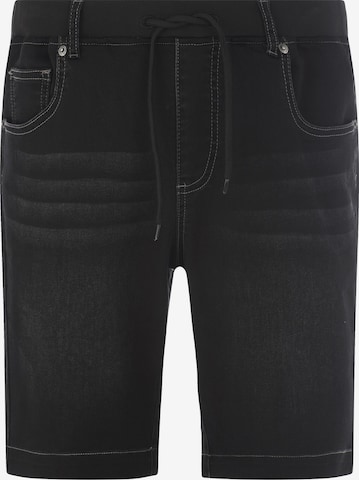 Jan Vanderstorm Broek 'Gullbrand' in Zwart: voorkant