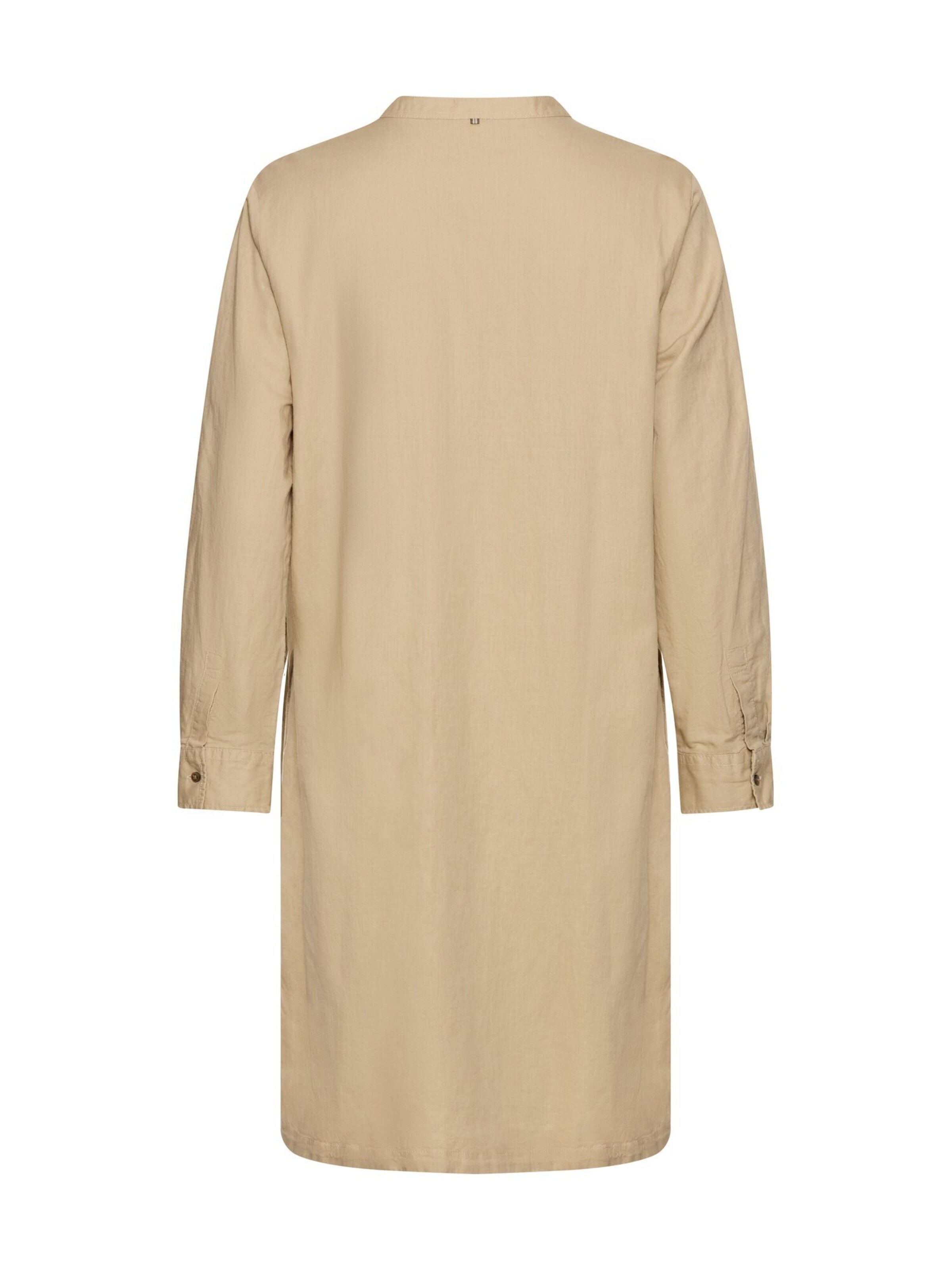 CAMEL ACTIVE Kleid mit Stehkragen in Beige