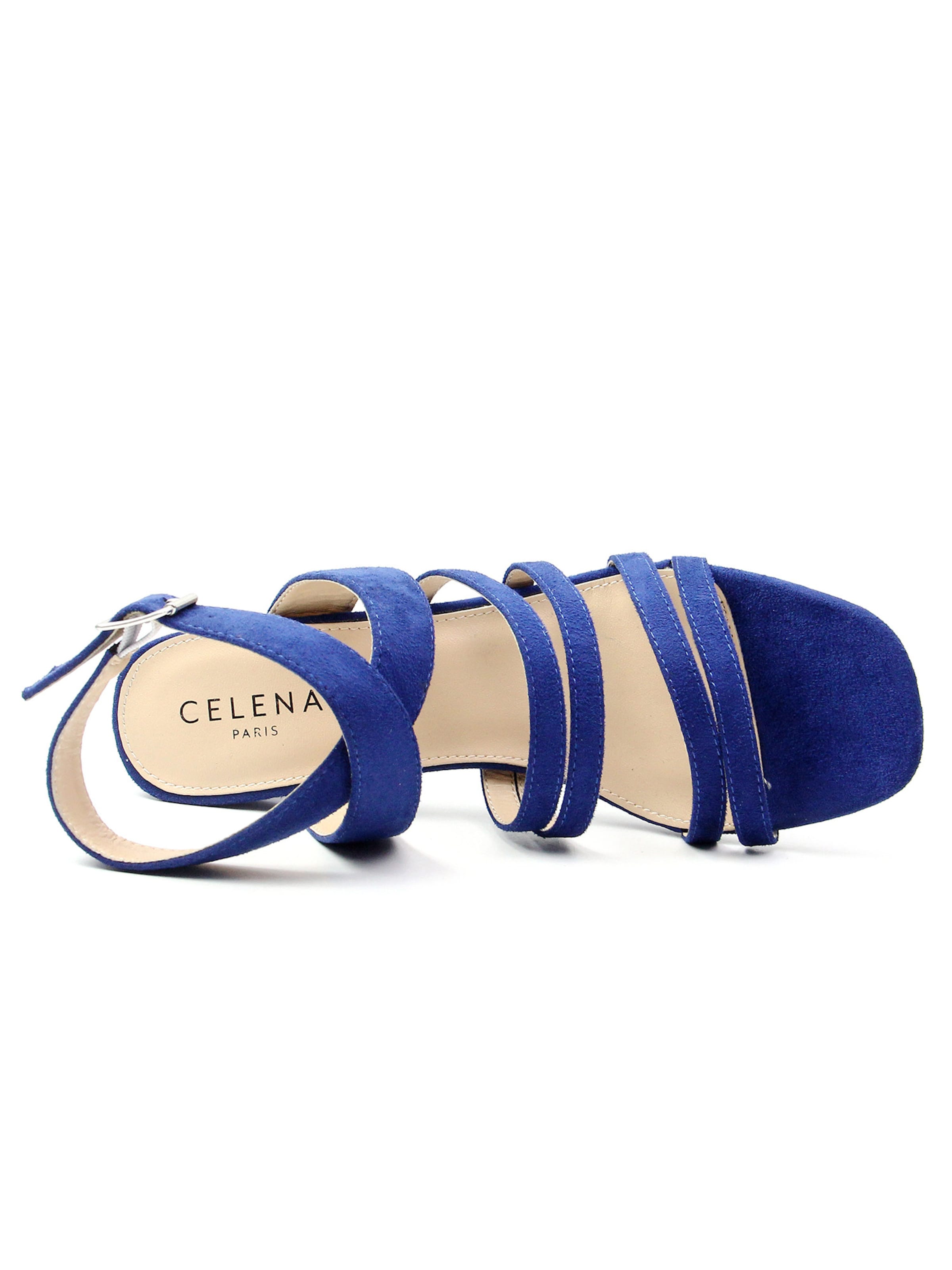 Celena Riemensandale 'Cecily' in Blau