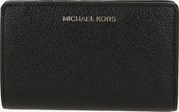 MICHAEL Michael Kors Wallet 'EMPIRE' in Black: front