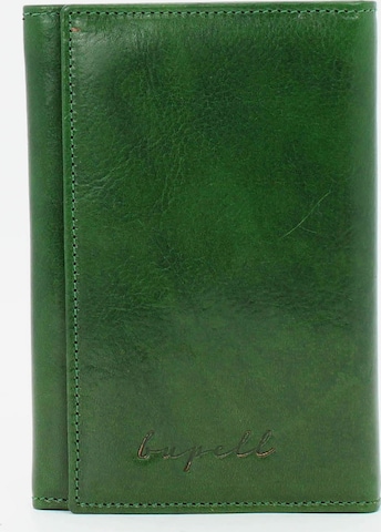 bupell Portemonnaie 'Serena' in Grün: Vorderseite