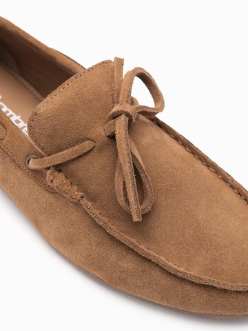 Ombre Moccasins in Brown
