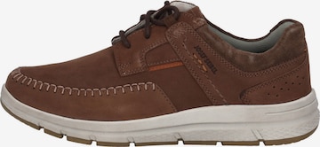 JOSEF SEIBEL Athletic Lace-Up Shoes 'Giuseppe' in Brown: front