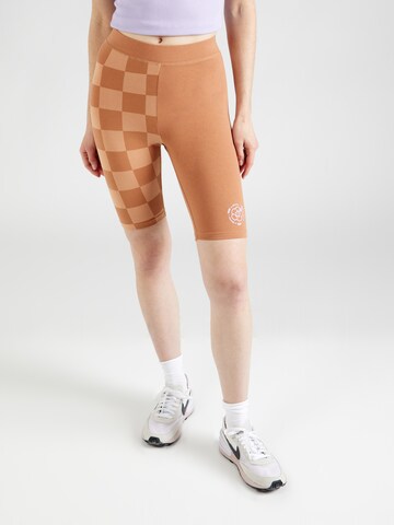 VANS Skinny Leggings 'EM ON HOLIDAY' in Oranje: voorkant