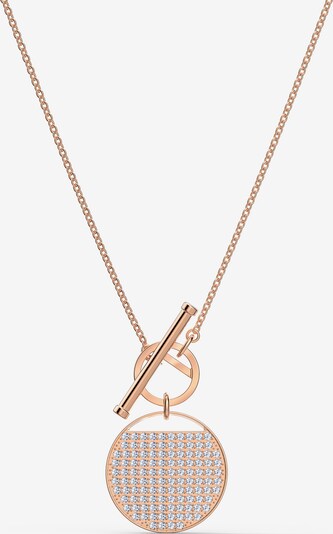 Swarovski Halsband 'Ginger' i roséguld / transparent, Produktvy