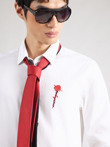HUGO Regular fit Πουκάμισο 'Emero' σε λευκό