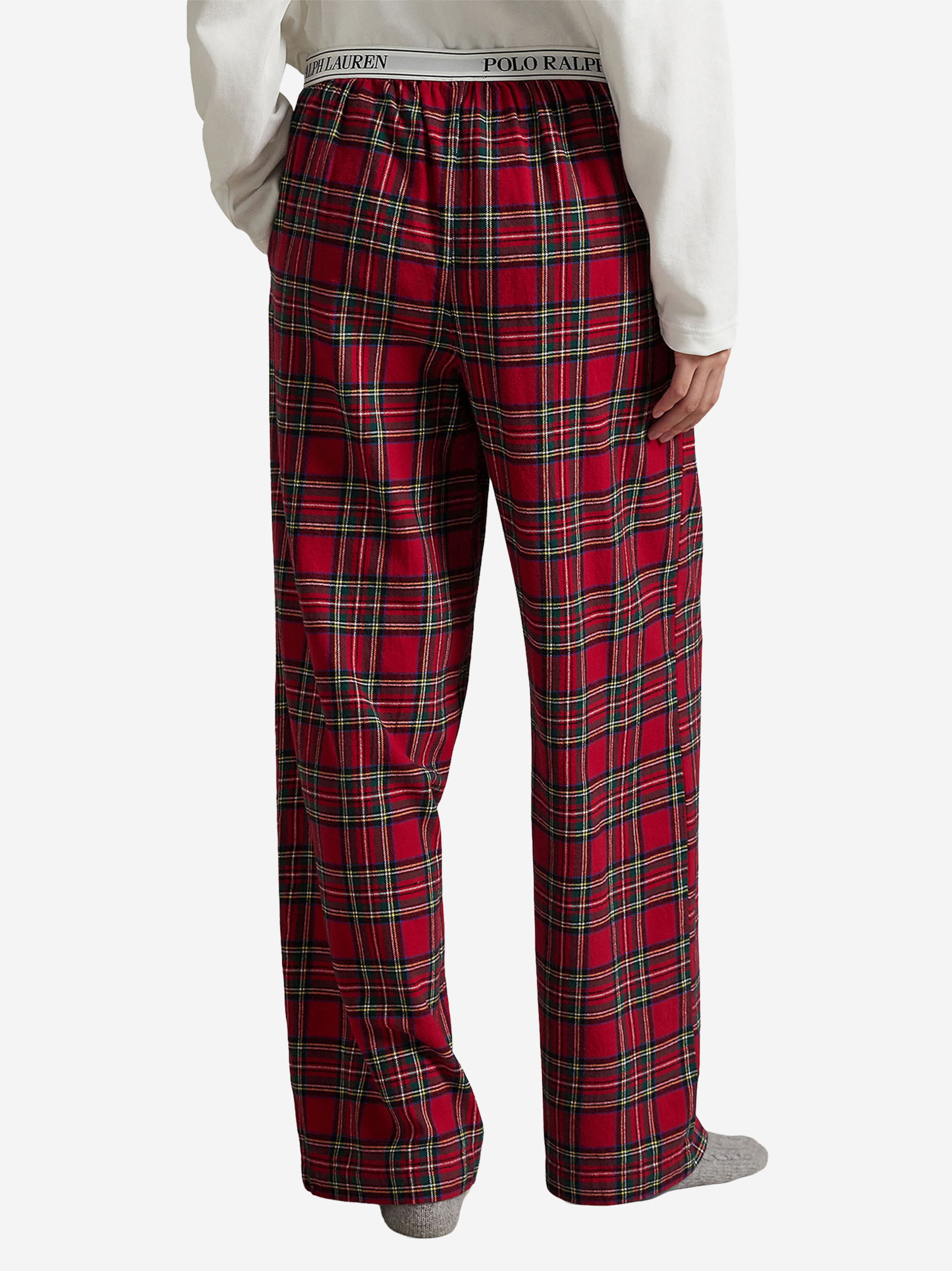 Pantalon de pyjama ' Cozy Flannel ' Polo Ralph Lauren en jaune