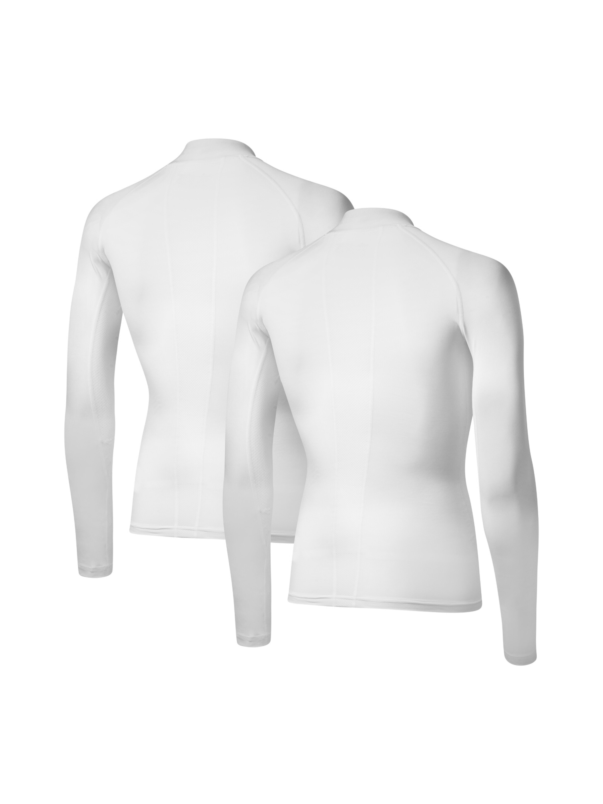 DANISH ENDURANCE Functioneel shirt ' Compression LS ' in Wit