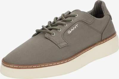 Sneaker bassa 'San Prep' GANT di colore marrone / cachi / bianco, Visualizzazione prodotti