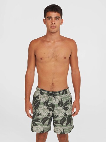 Pantaloncini da bagno 'Cali' di O'NEILL in verde: frontale